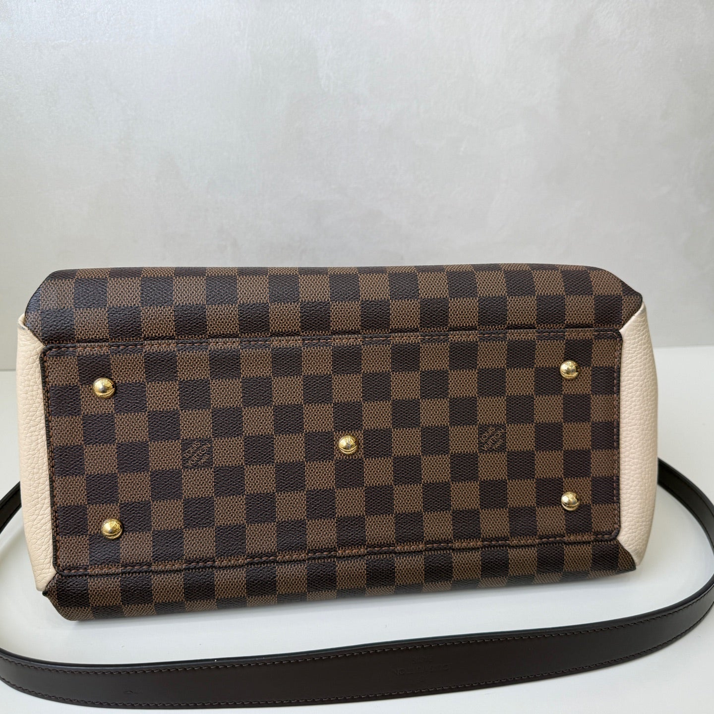 Louis Vuitton - Normandie - Coated canvas and Taurillon leather - Brown and Beige - (Medium)