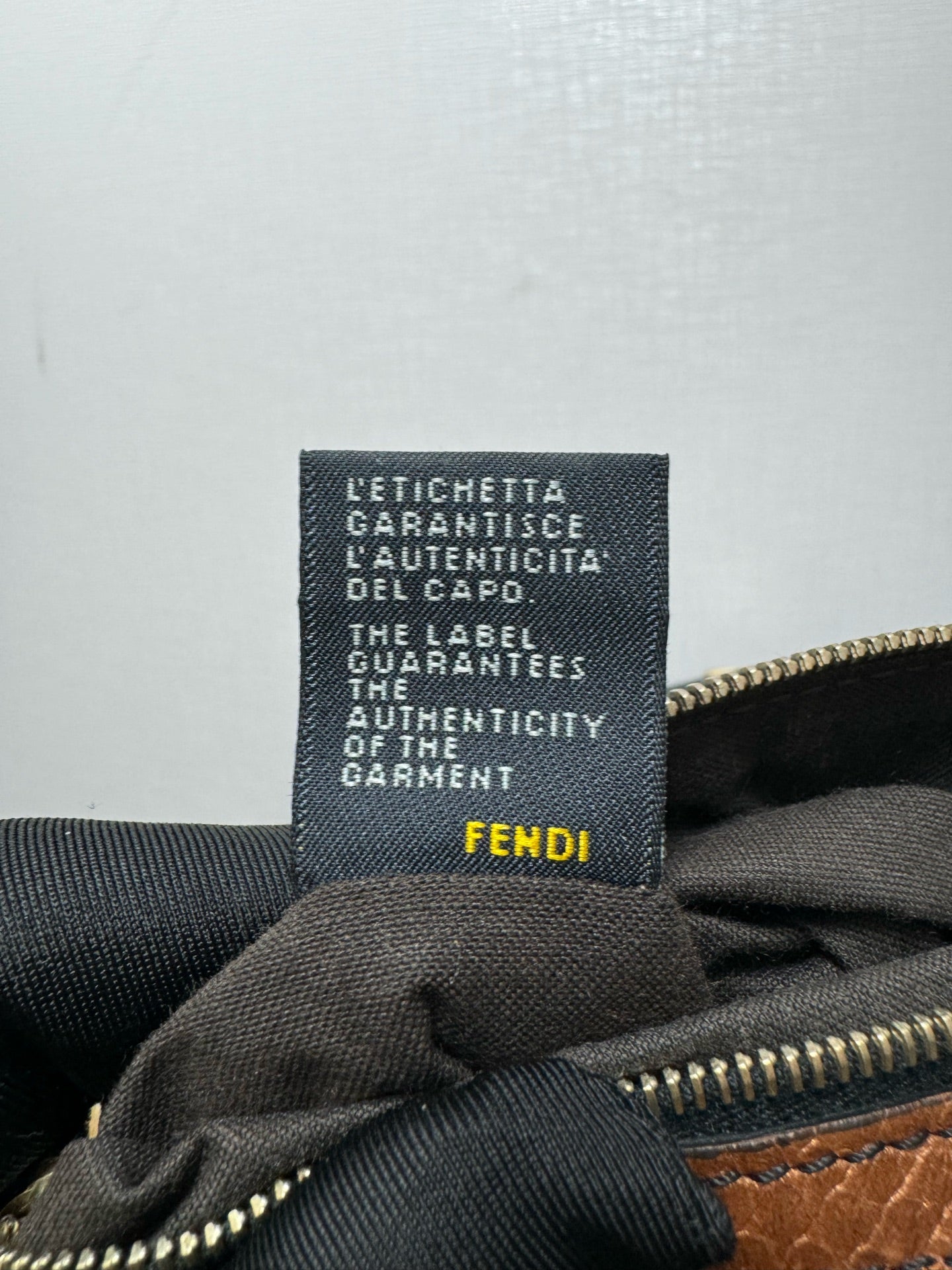 Fendi - Dumpling Shoulder Bag - Fendi Zucca monogram jacquard fabric with leather trim - Multicolour - (medium)