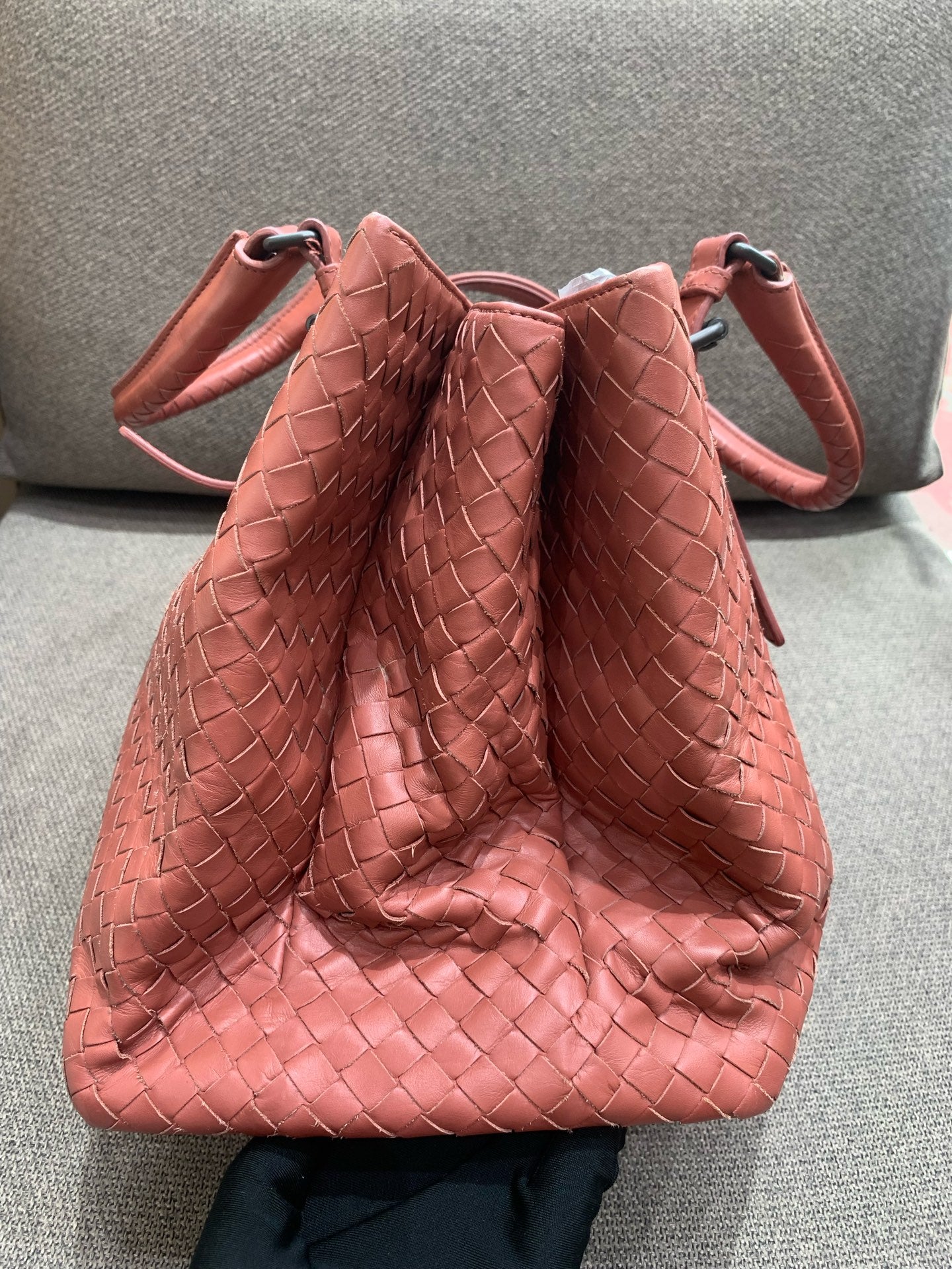 Bottega Veneta - Roma - Leather - Pink - (Large)