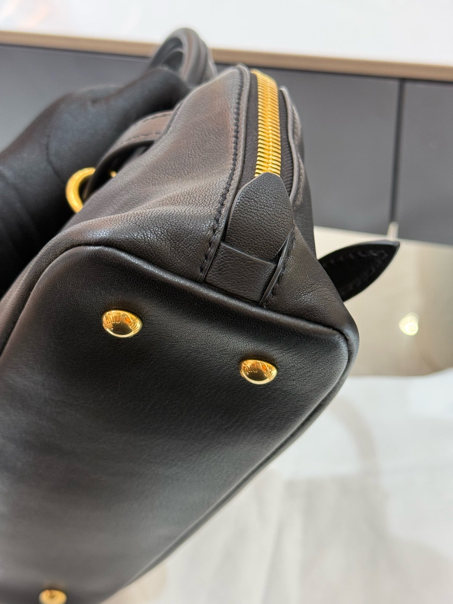 Miu Miu - Aventure - Nappa leather - Black - (small)