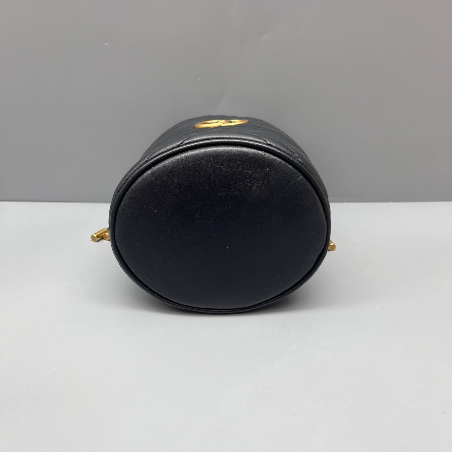 Gucci - Marmont Mini Bucket Bag - Leather - Black - (mini)