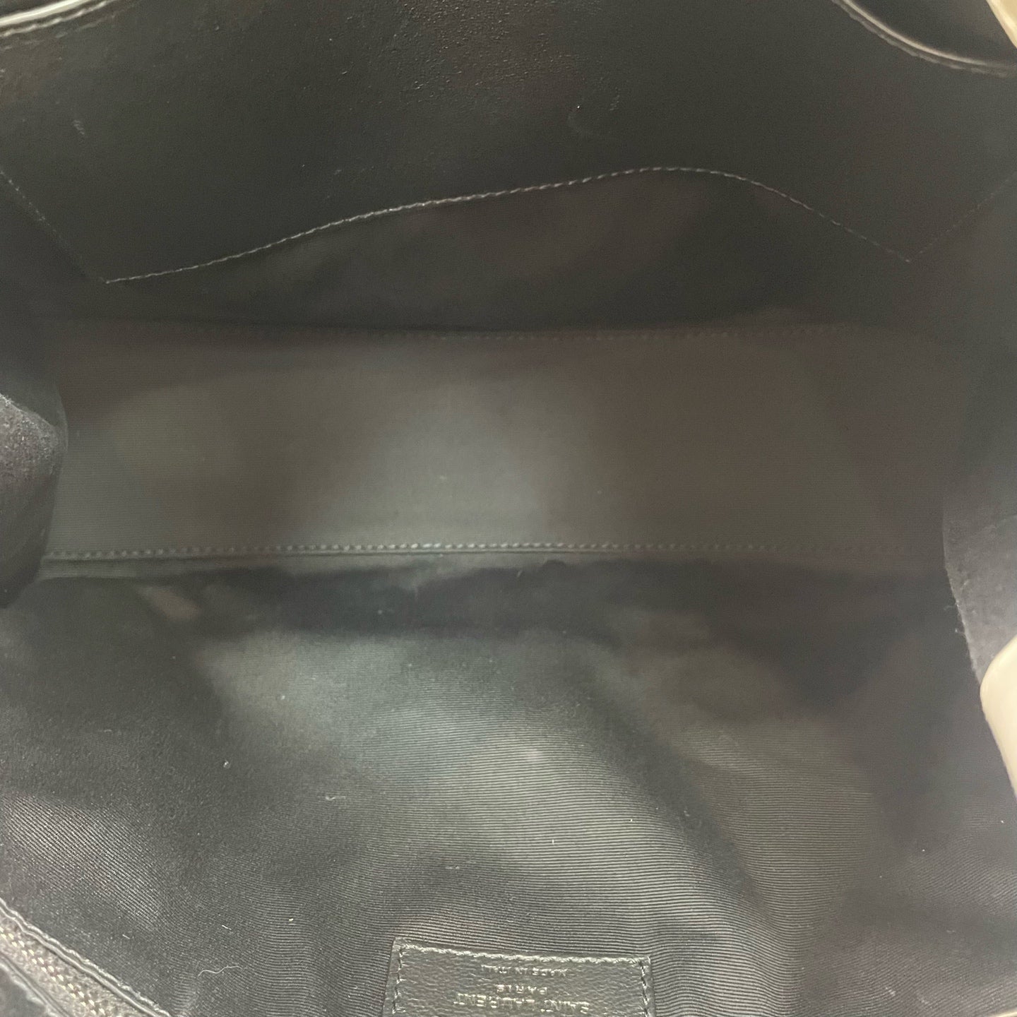 Saint Laurent - Niki Shopping Bag - Crinkled calfskin leather - Beige - (Medium)