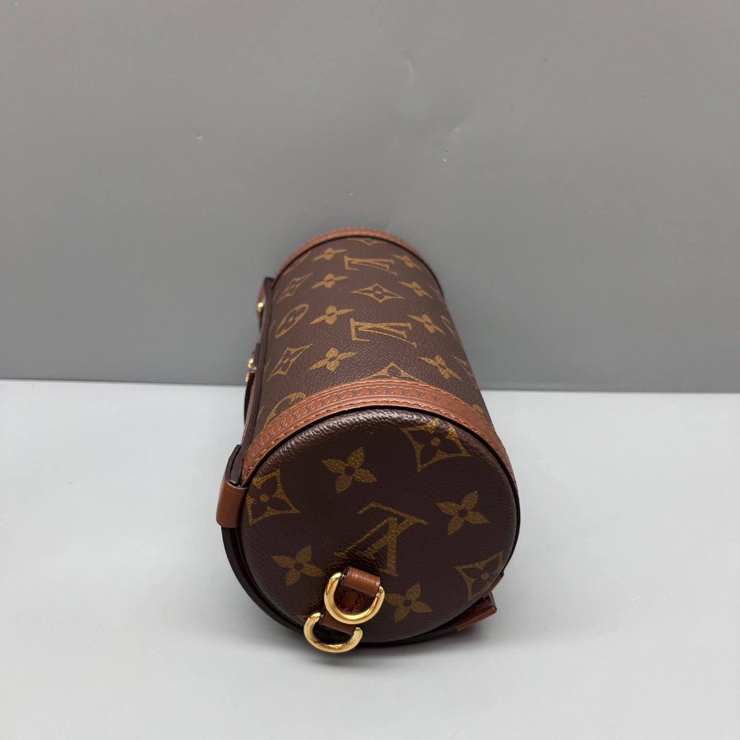 Louis Vuitton - Papillon Trunk - Monogram coated canvas with natural cowhide leather trim and gold-tone hardware - Brown - (mini)