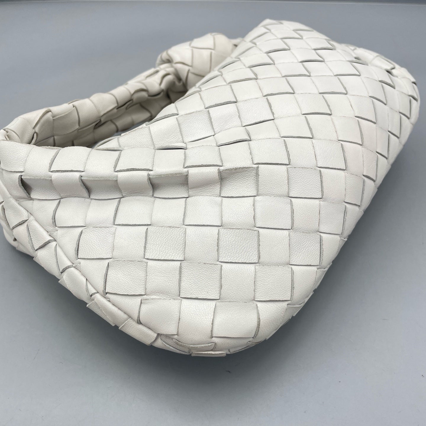 Bottega Veneta - Mini Jodie - Lambskin leather - White - (mini)