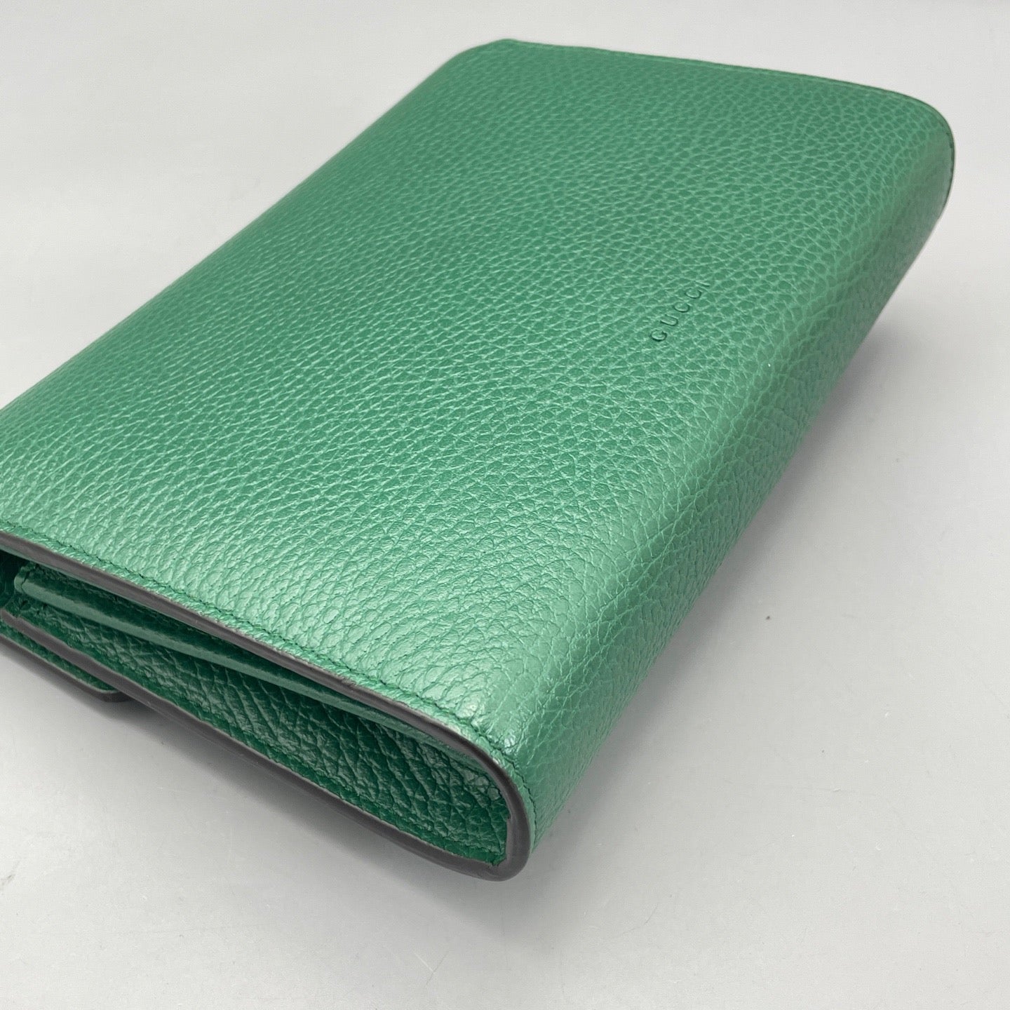 Gucci - Dionysus Wallet on Chain - Grained leather - Green - (mini)
