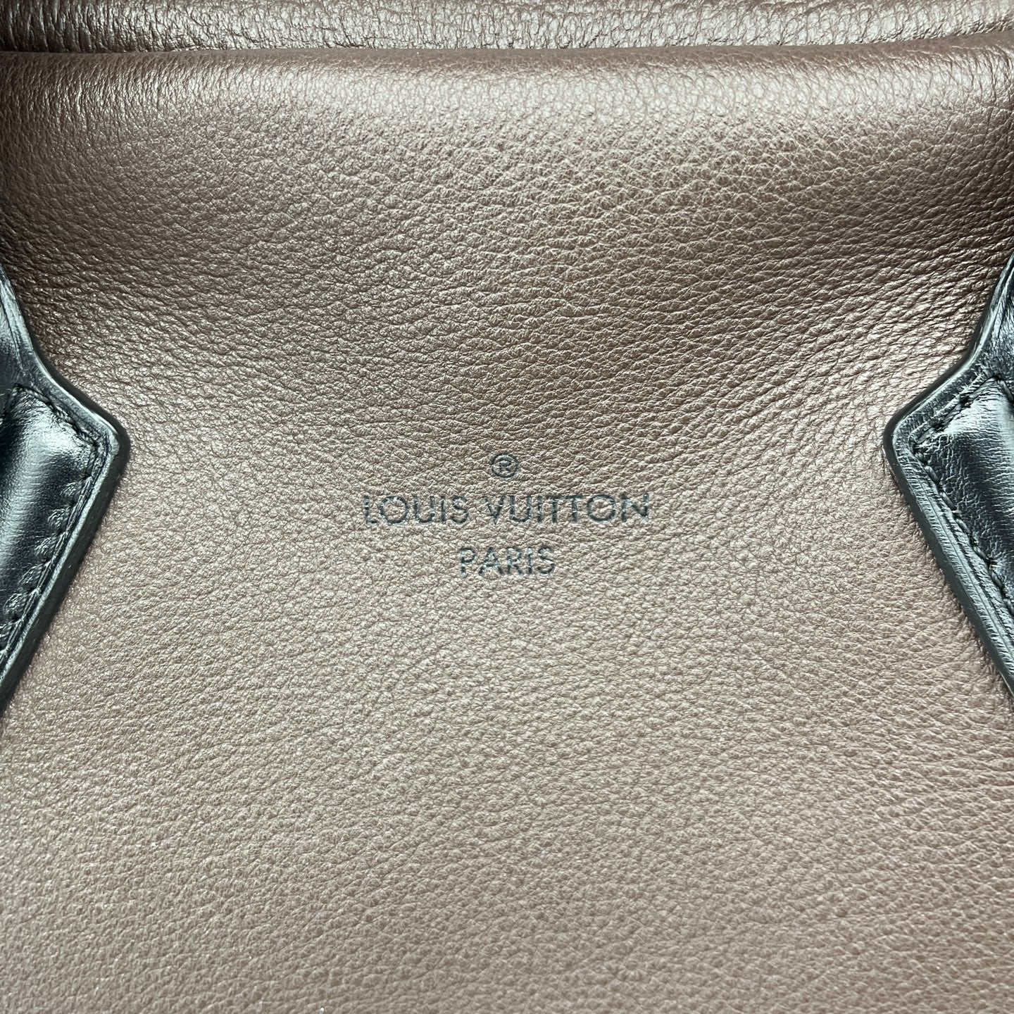 Louis Vuitton - Monogram Canvas and Grained Leather Tote - Monogram coated canvas and grained leather - Brown - (Medium)