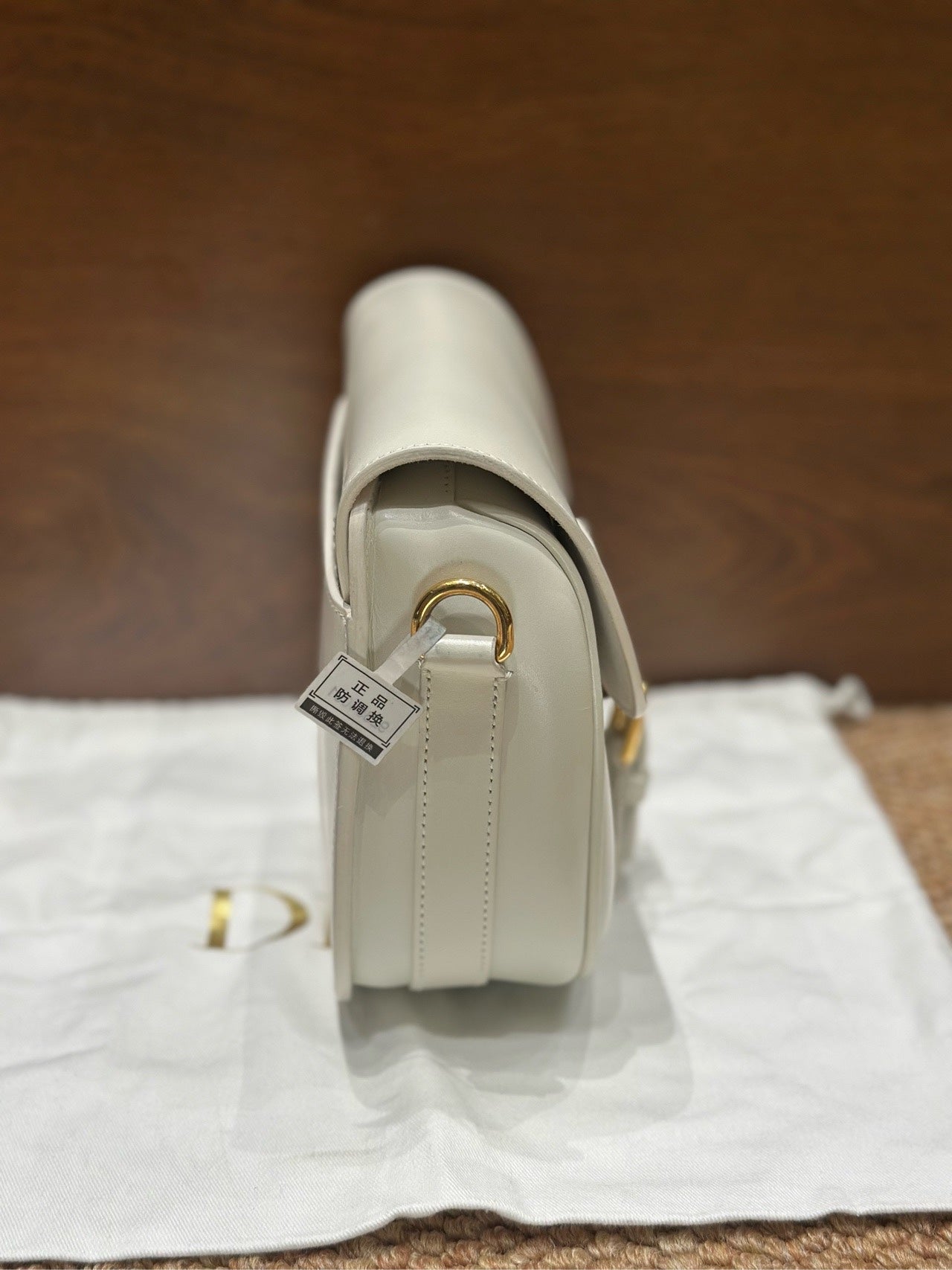 Dior - 30 Montaigne Flap Bag - Leather - White - (Small)