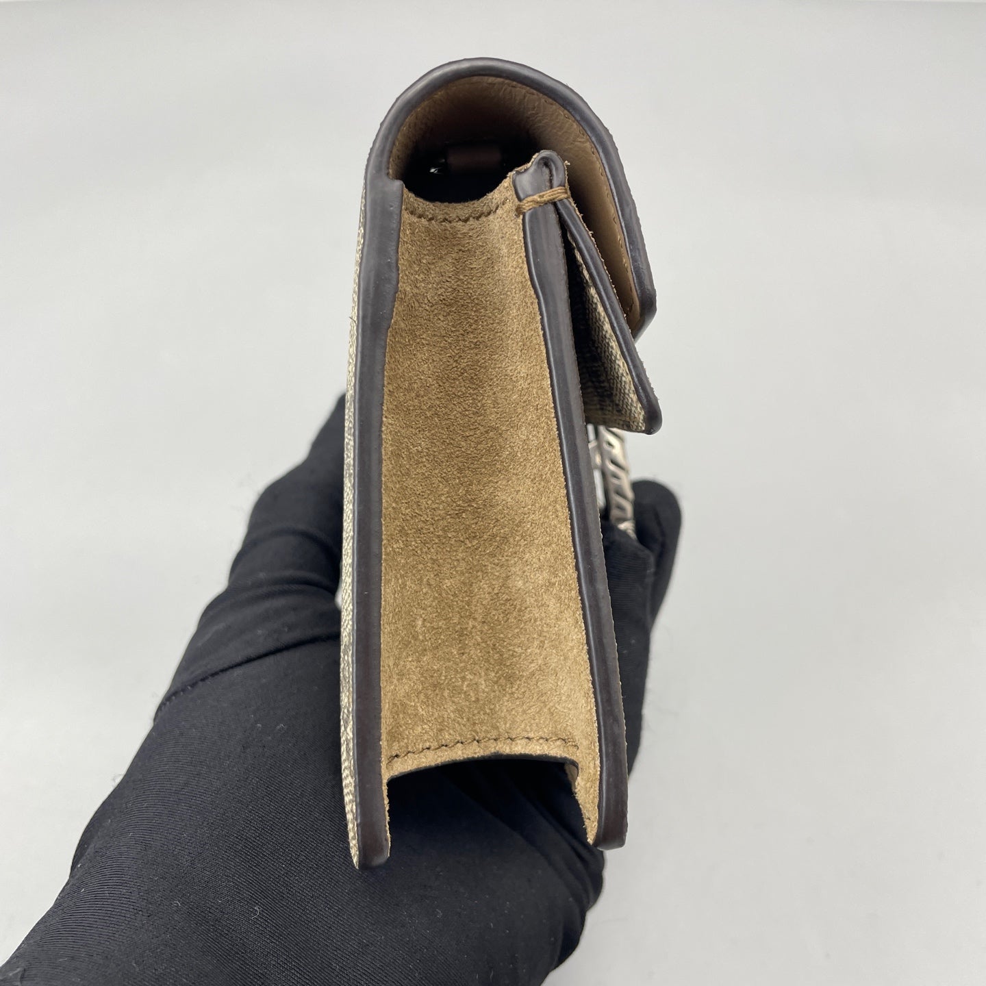 Gucci - Dionysus Super Mini Bag - GG Supreme coated canvas with suede and leather trim - Beige - (mini)
