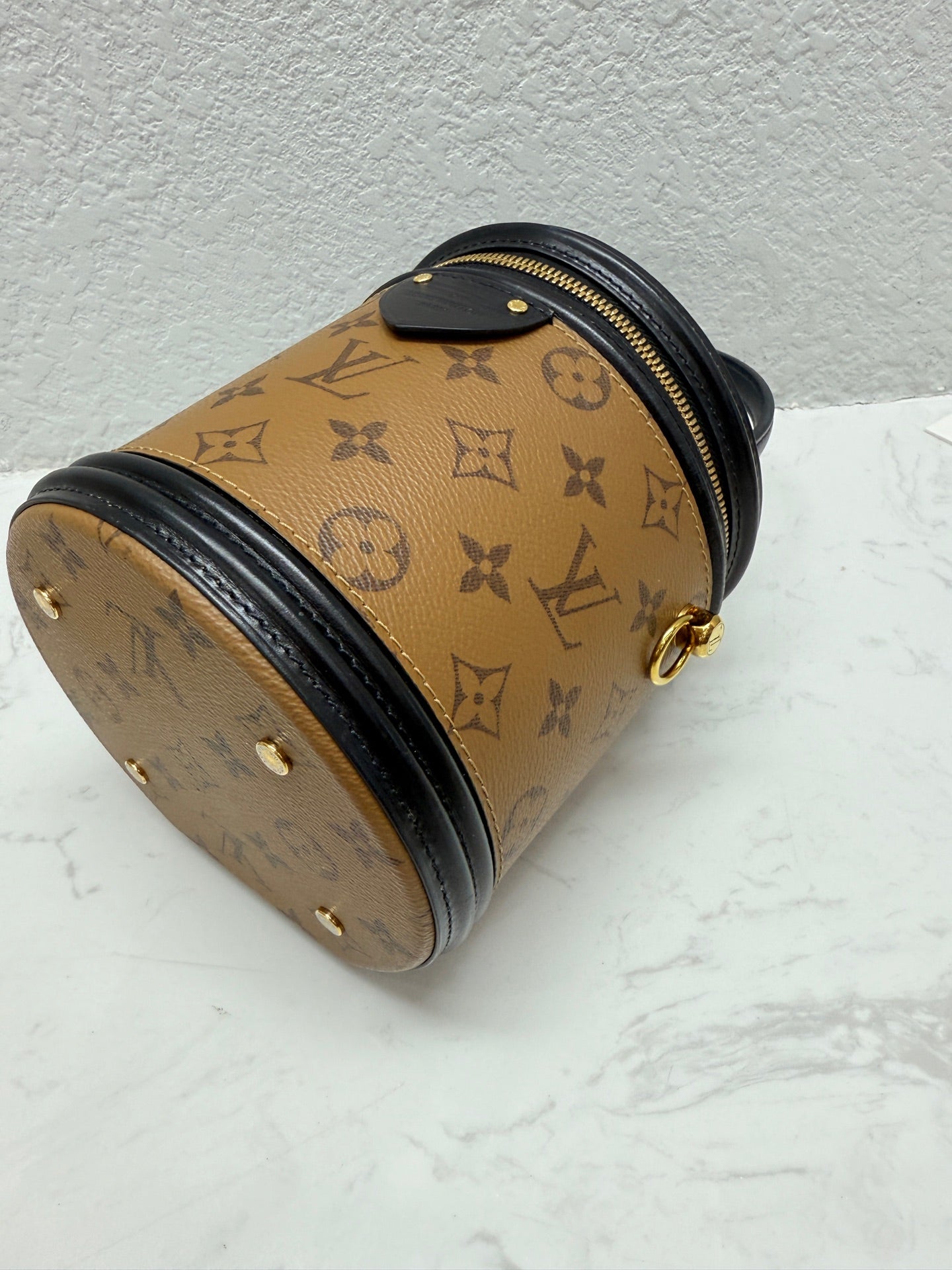 Louis Vuitton - Cannes - Monogram coated canvas and leather - Brown and Black - (Mini)