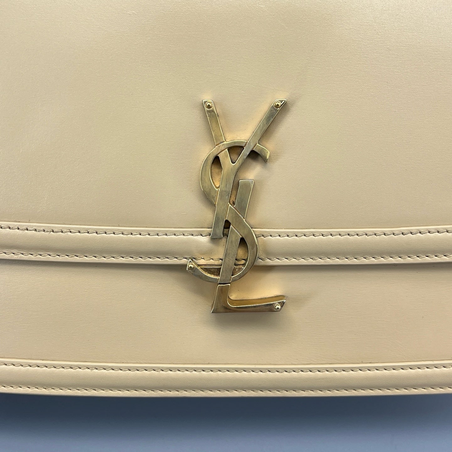 Saint Laurent - Solferino Medium Satchel - Leather - Beige - (Medium)