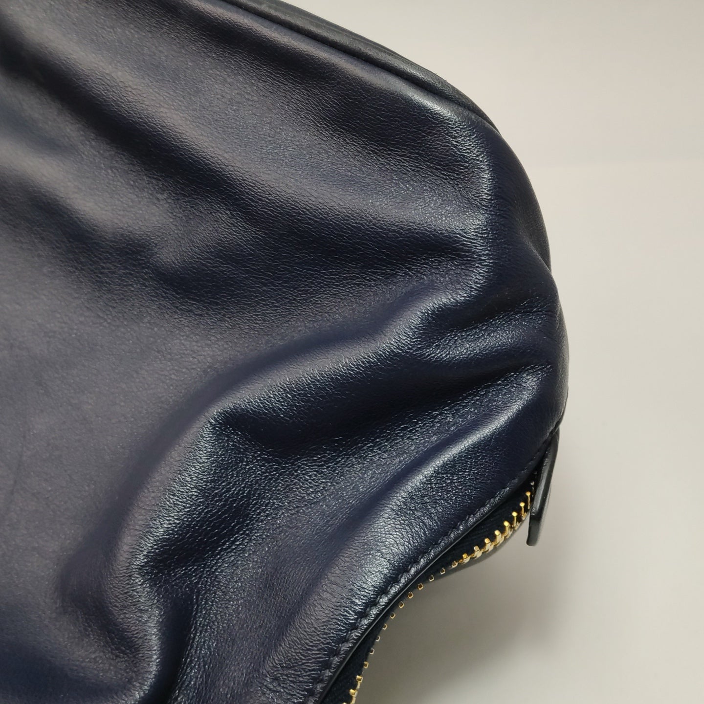 Prada - BN1713 - Cowhide leather - Navy - (large)