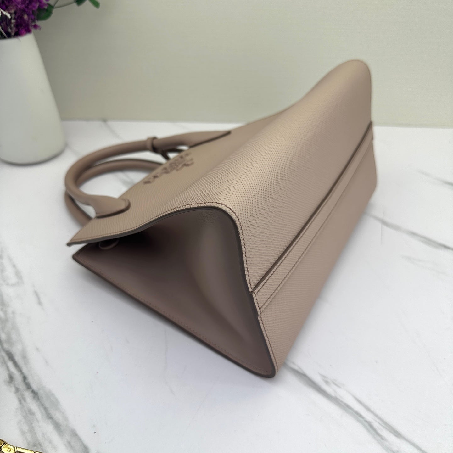 Prada - Monochrome - Saffiano leather - Beige - (Medium)
