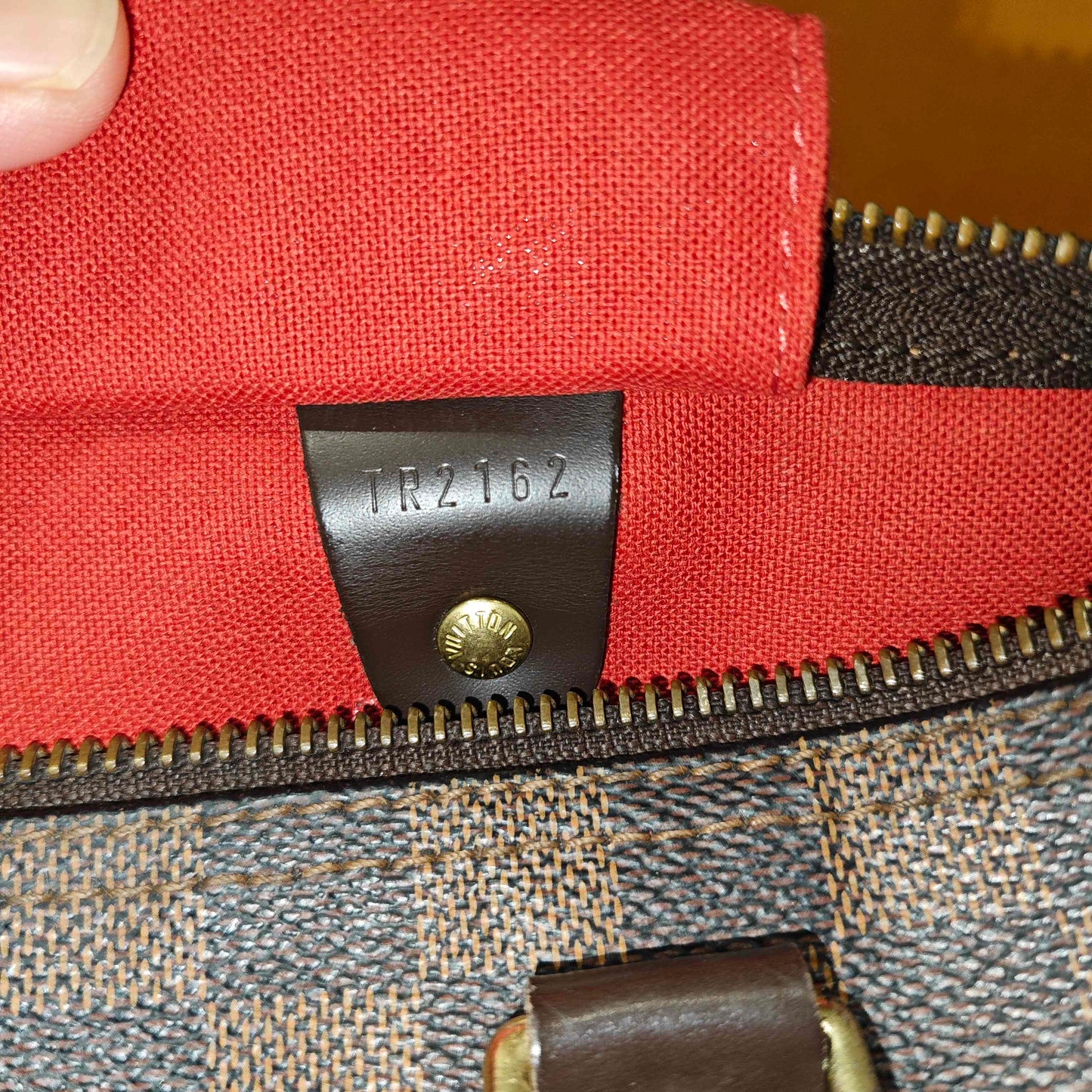 Louis Vuitton - Speedy 30 - Damier Ebene coated canvas with leather trim - Brown - (medium)