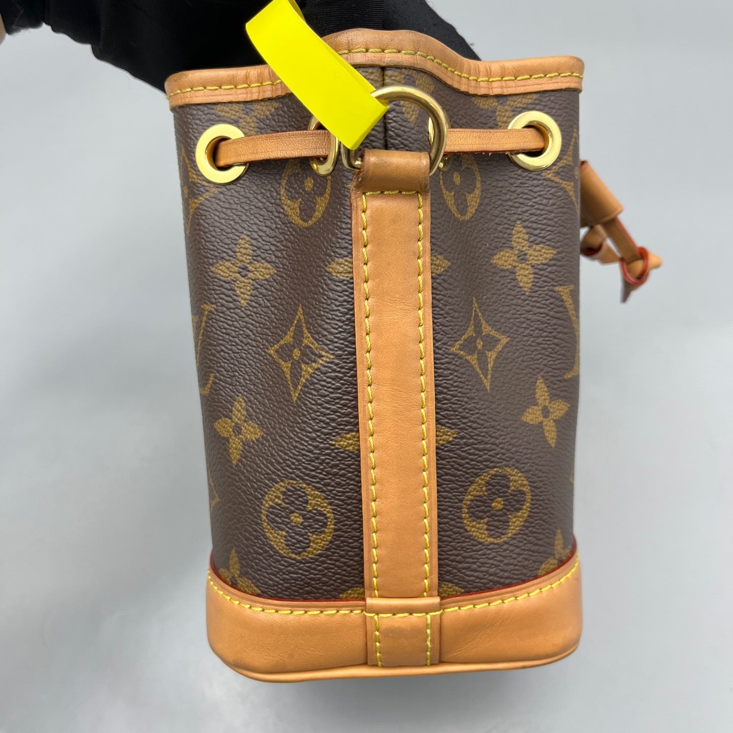 Louis Vuitton - Nano Noé - Monogram coated canvas with Vachetta leather trim - Brown - (mini)