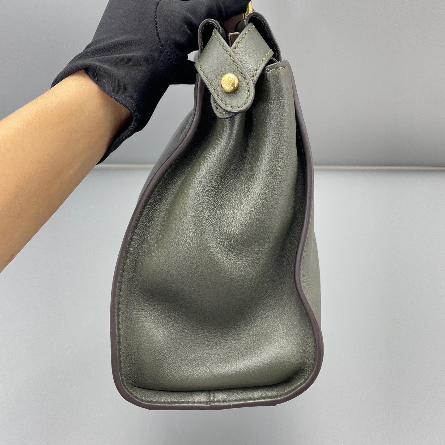 Fendi - Peekaboo - Leather - Green - (medium)