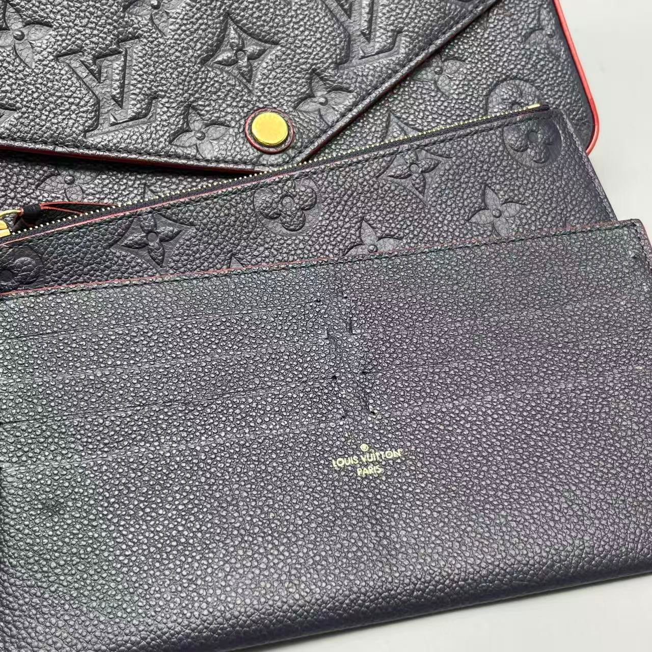 Louis Vuitton - Pochette Félicie - Leather - Navy - (mini)