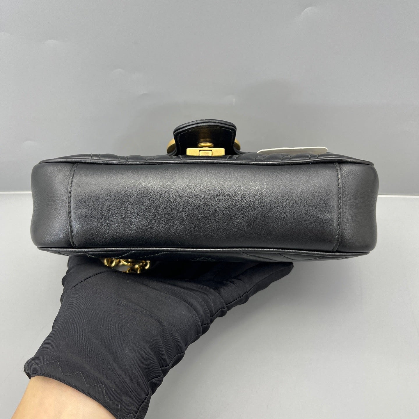 Gucci - Marmont 22 - Leather - Black - (mini)