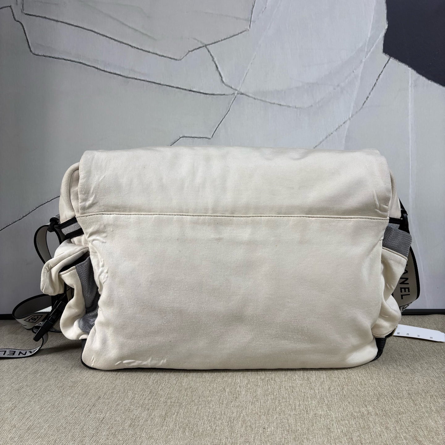 Chanel - Sports/Fitness Bag - Synthetic - Beige - (large)