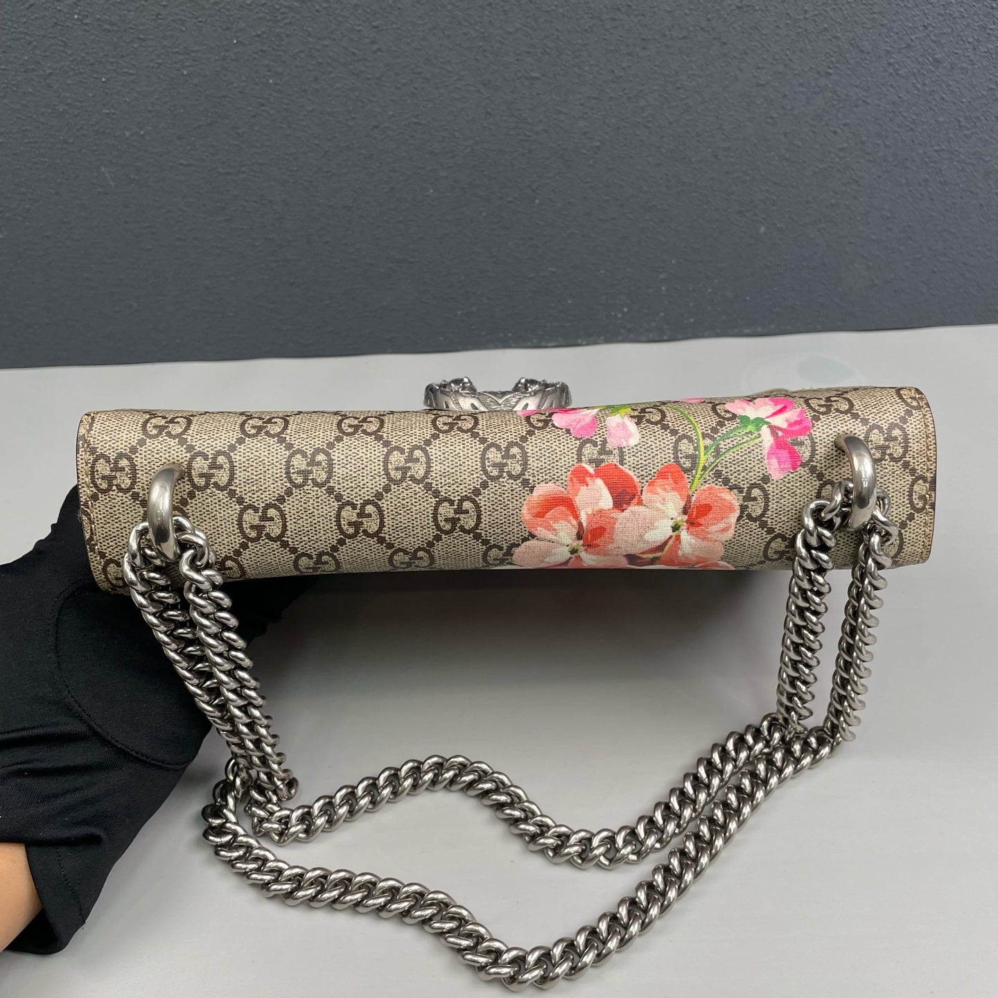 Gucci - Dionysus Small Shoulder Bag - GG Supreme canvas with suede and leather trim - Multicolour - (Small)
