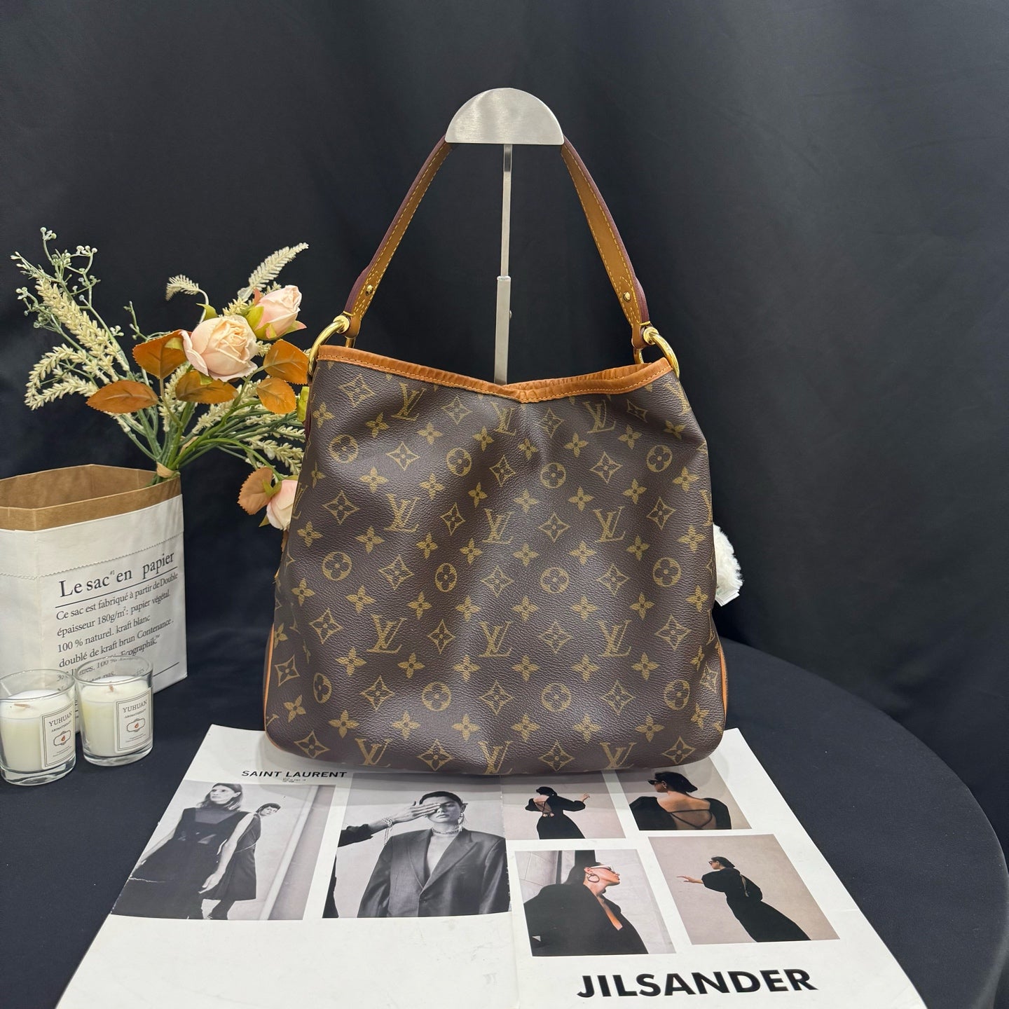 Louis Vuitton - Delightful PM - Monogram canvas with Vachetta leather trim - Brown - (small)