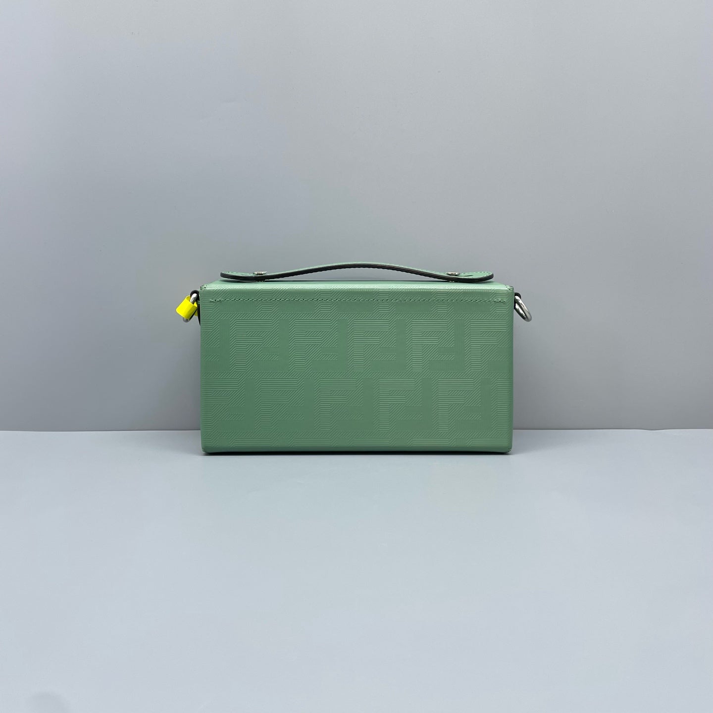 Fendi - Box Bag - Leather - Green - (mini)