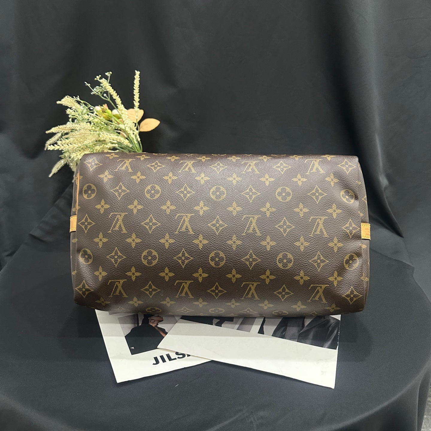Louis Vuitton - Speedy Bandoulière 35 - Monogram coated canvas with Vachetta leather trim - Brown - (Medium)