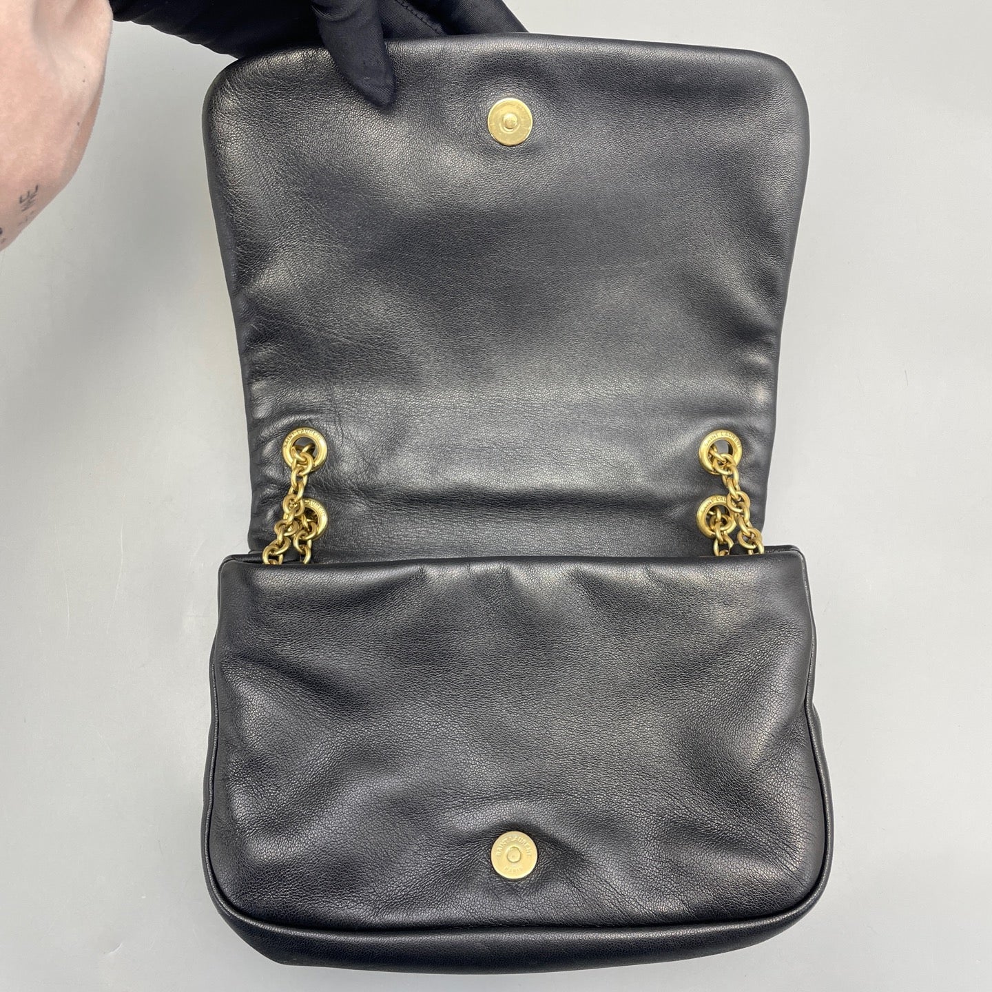 Saint Laurent - Jamie Chain Bag - Lambskin leather - Black with Gold-Tone Hardware - (small)
