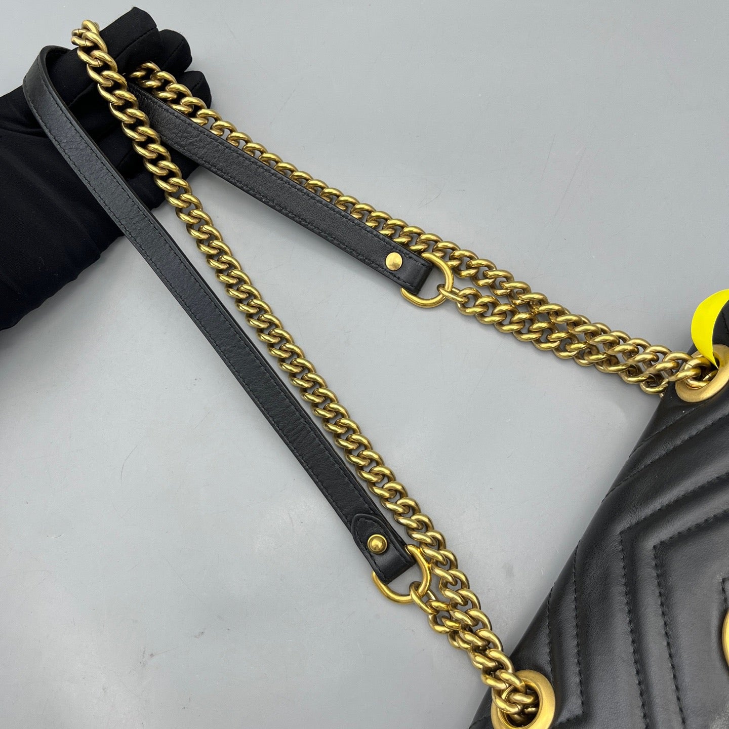 Gucci - Marmont 22 - Leather - Black - (mini)
