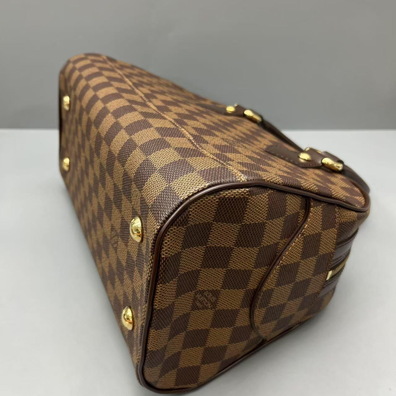 Louis Vuitton - Spondini - Damier Ebene coated canvas with leather trim - Brown - (Medium)