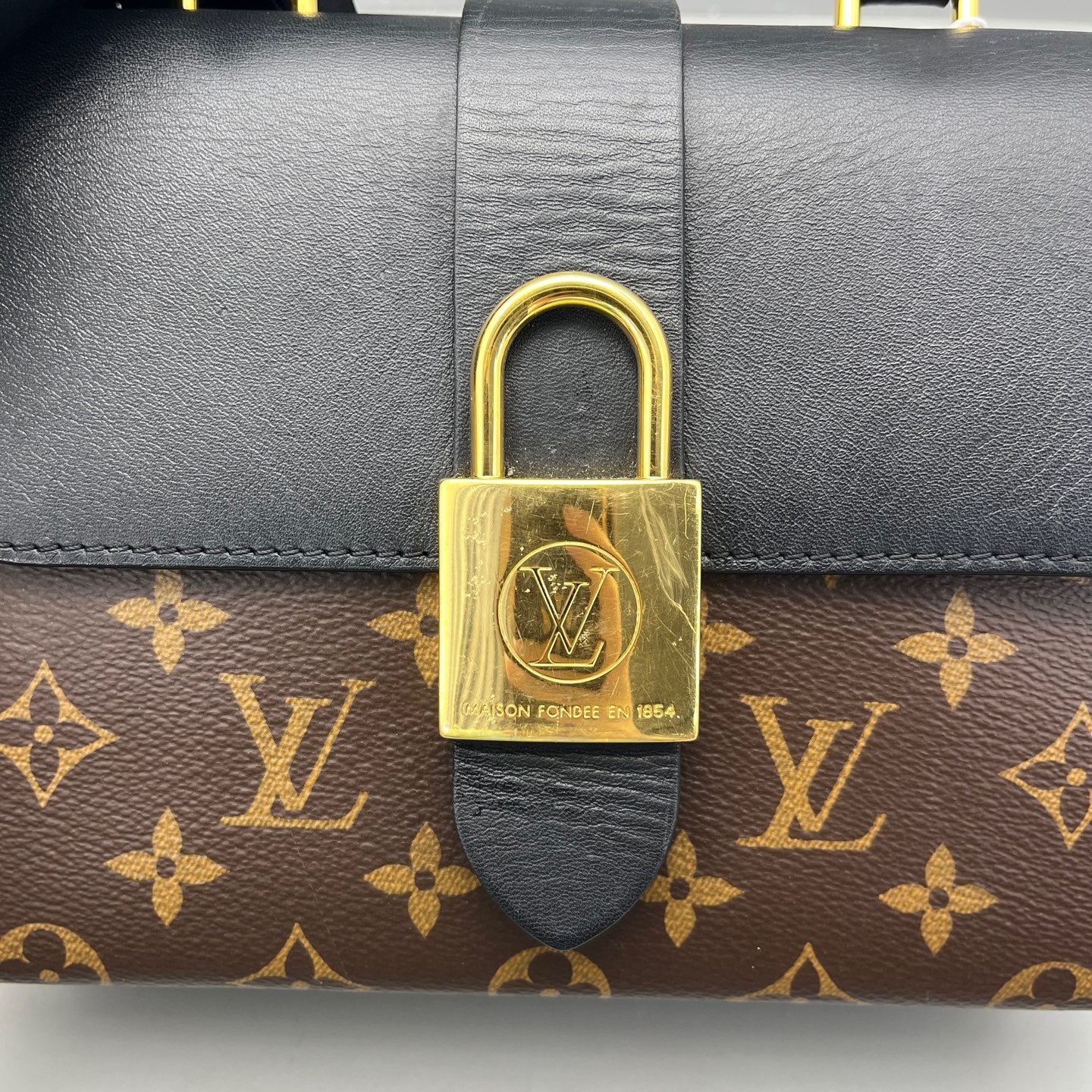 Louis Vuitton - Locky BB - Monogram coated canvas with smooth leather - Brown with Black accents - (mini)