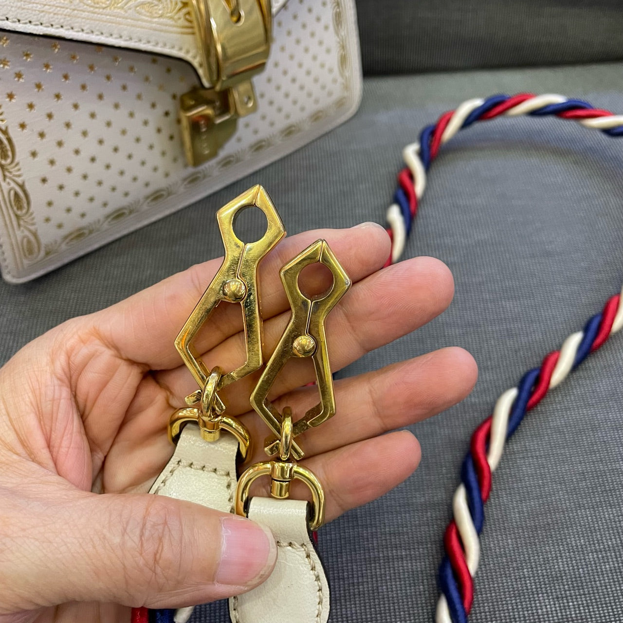 Gucci - Sylvie - Leather - White - (small)