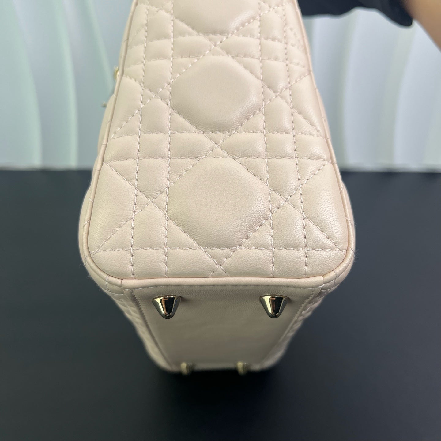Dior - Lady Dior Small - Lambskin leather - Pink - (Small)