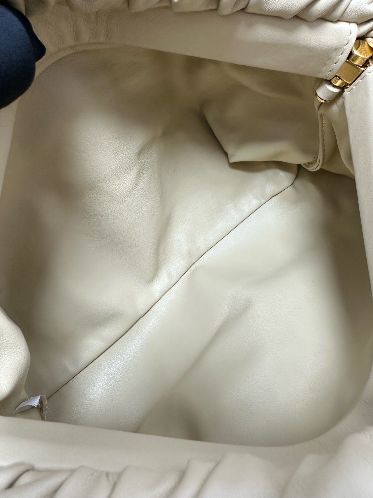 Bottega Veneta - The Chain Pouch - Leather - Beige - (medium)