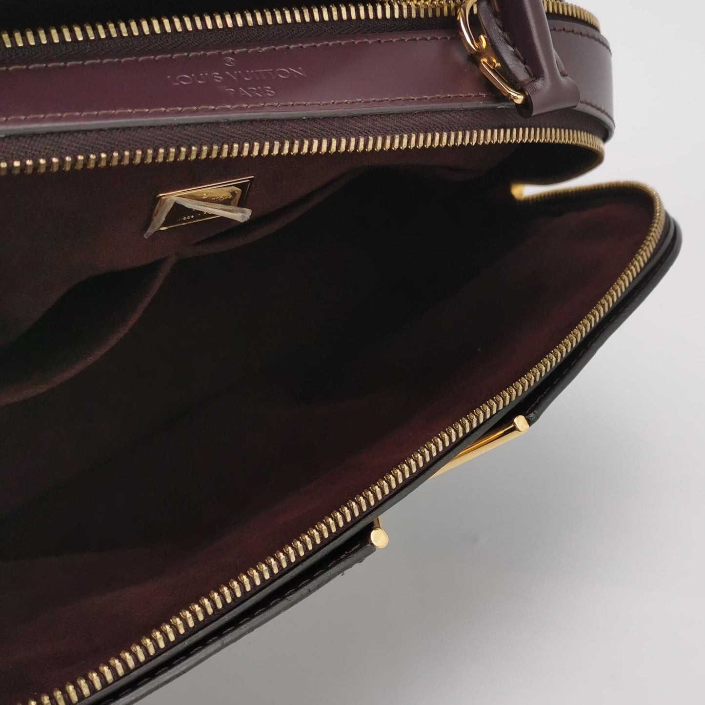 Louis Vuitton - Melrose - Patent leather - Burgundy - (Medium)