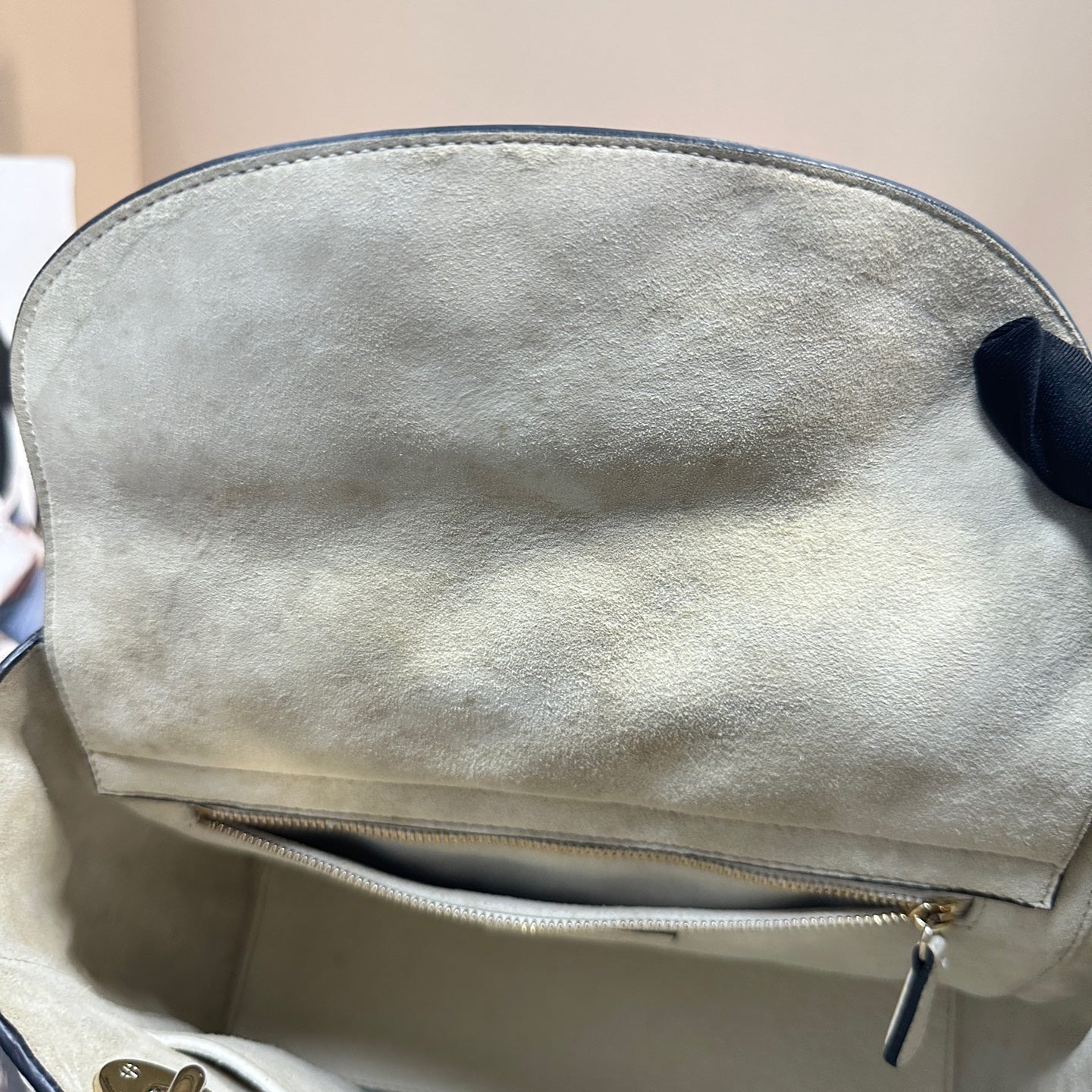 Dior - Lady Dior 5-Grid Medium - Grained calfskin leather - White - (medium)