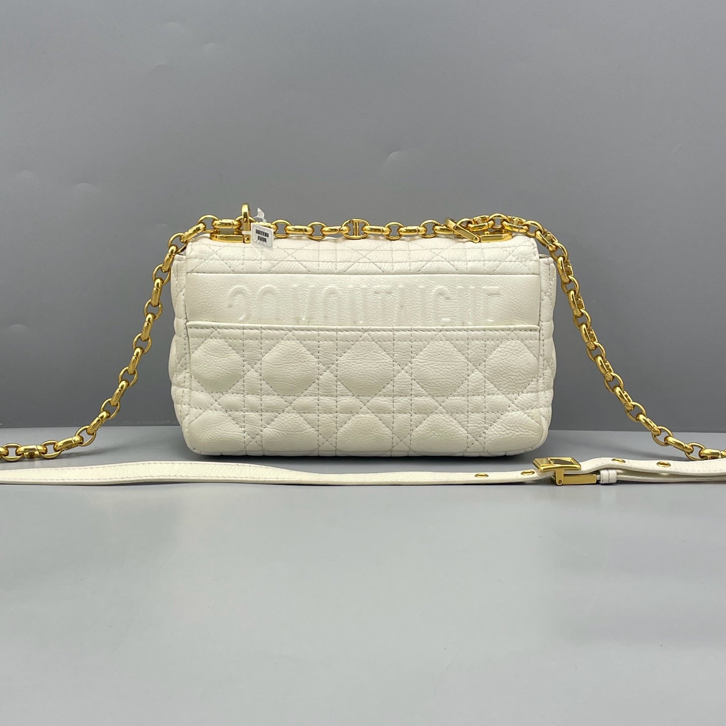 Dior - Miss Caro - Grained leather - White - (Mini)