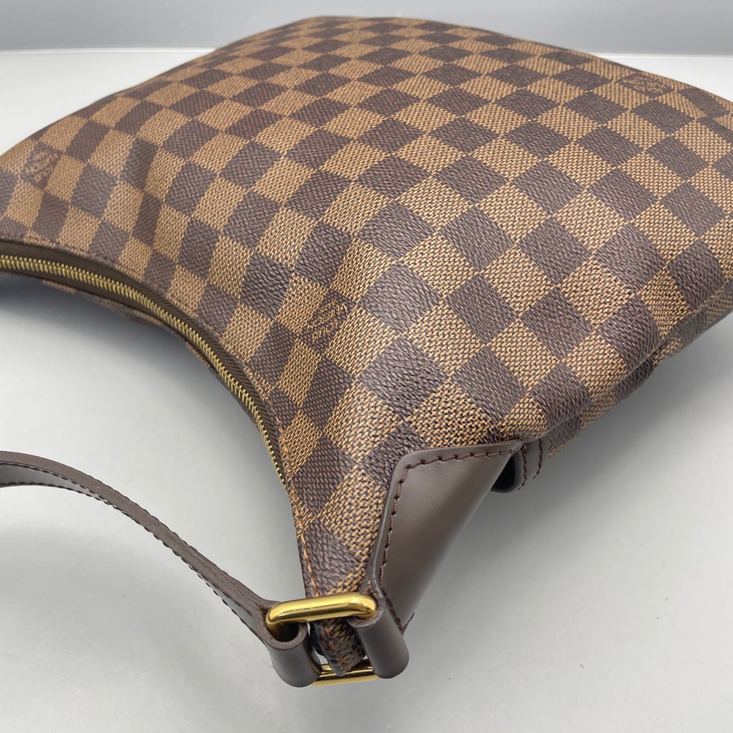 Louis Vuitton - Hobo Crossbody Bag - Damier Ebène coated canvas with leather trim - Brown - (medium)