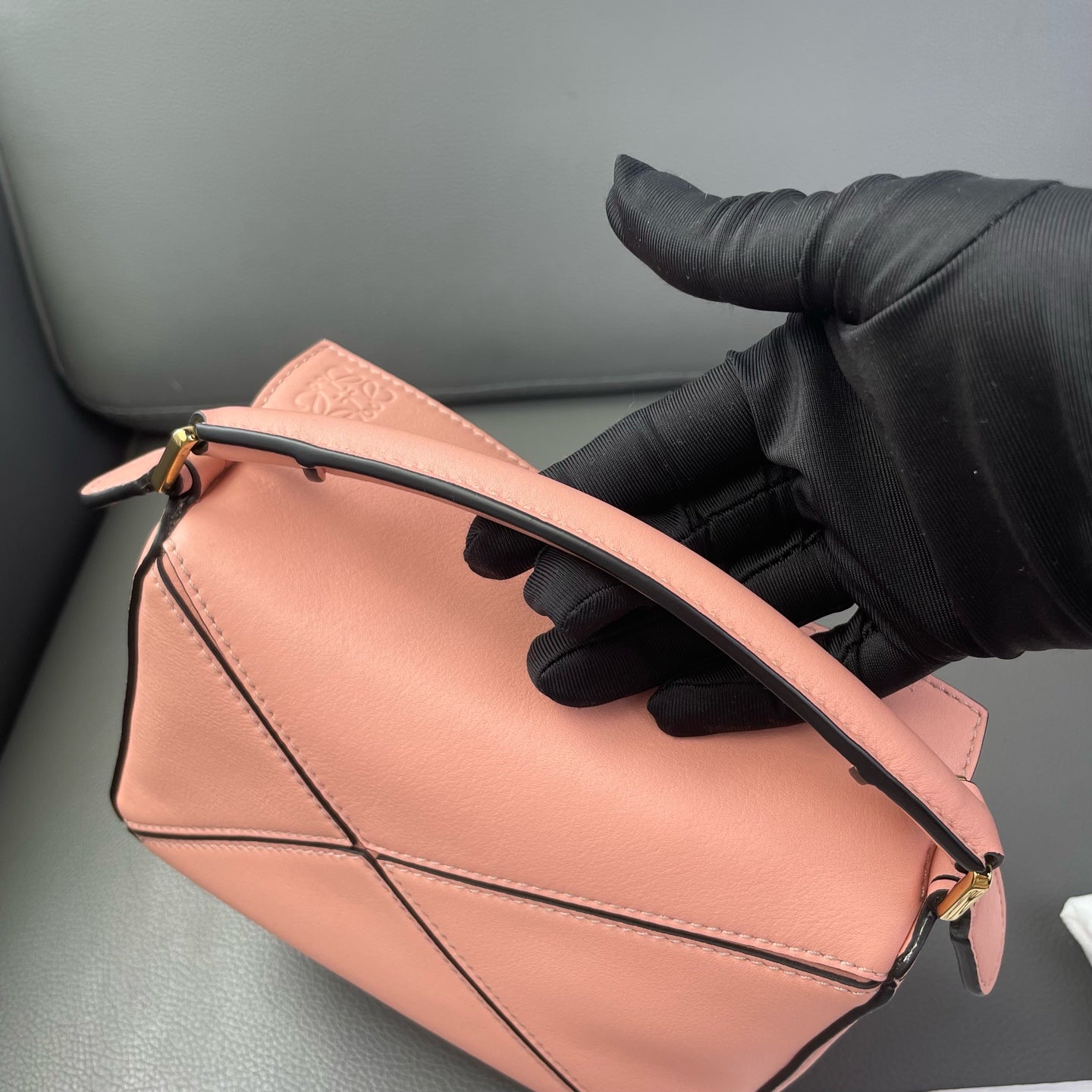 Loewe - Puzzle Mini - Leather - Pink - (mini)