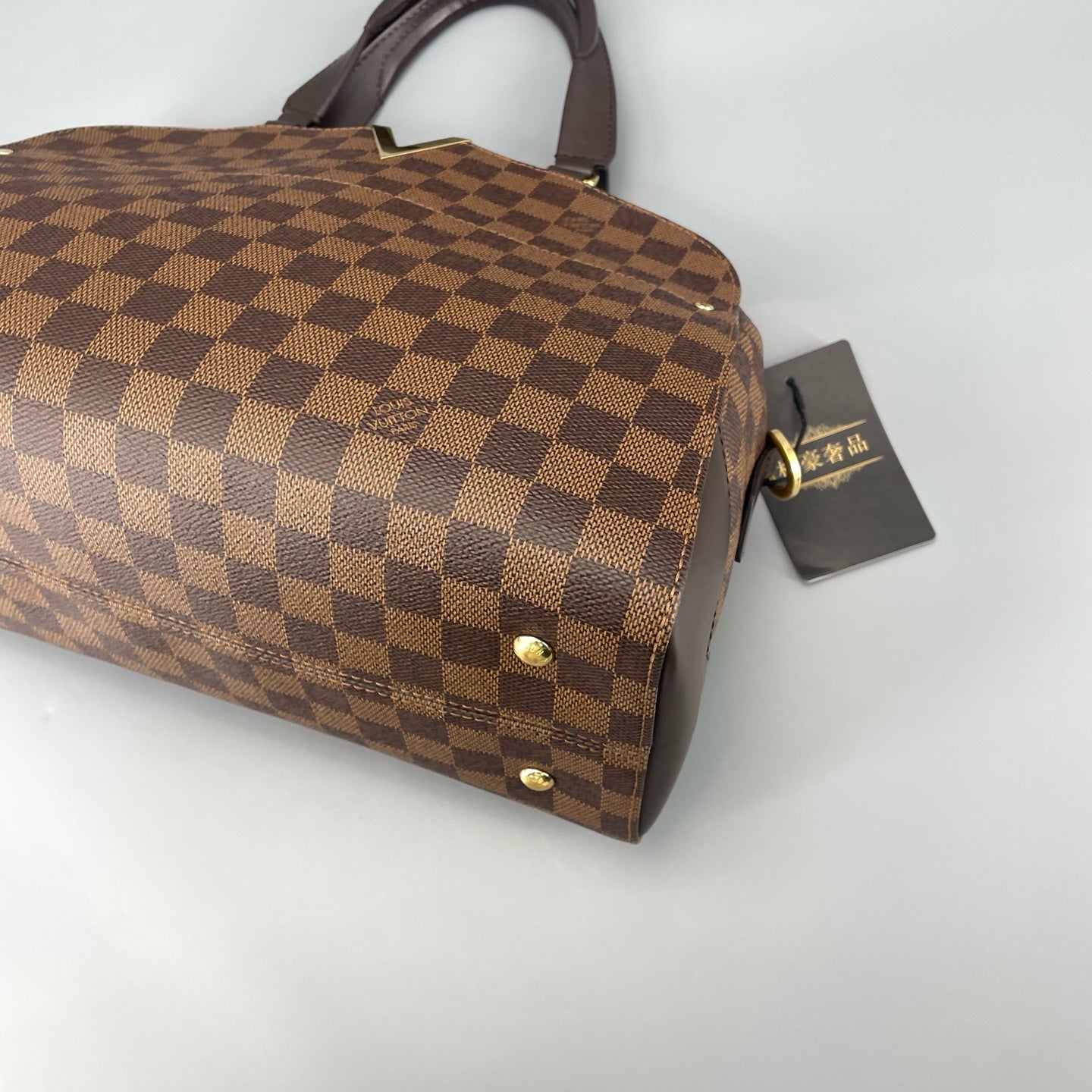 Louis Vuitton - Kensington Bowling - Coated canvas with leather trim - Brown - (medium)