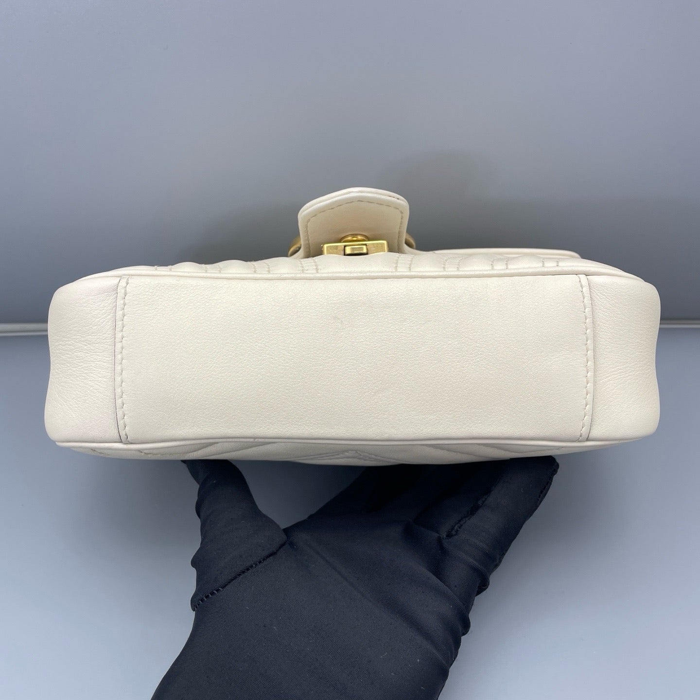 Gucci - Marmont Matelassé Mini - Leather - White - (mini)