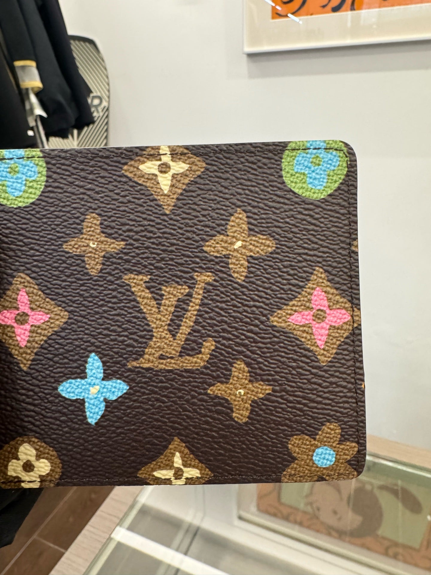 Louis Vuitton - Louis Vuitton x Tyler Colorful Graffiti Monogram Wallet - Monogram coated canvas with leather trim and interior - Multicolour - (Small)