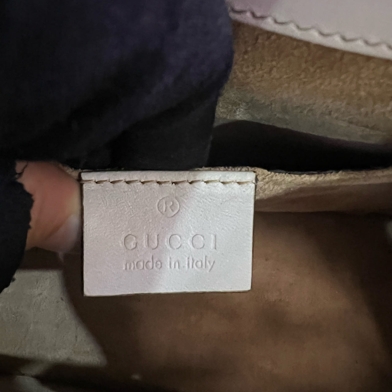 Gucci - Sylvie Small - Leather - White - (Small)