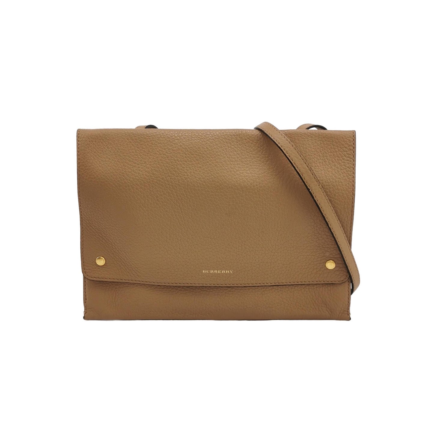Burberry - Crossbody Bag - Leather - Brown - (small)