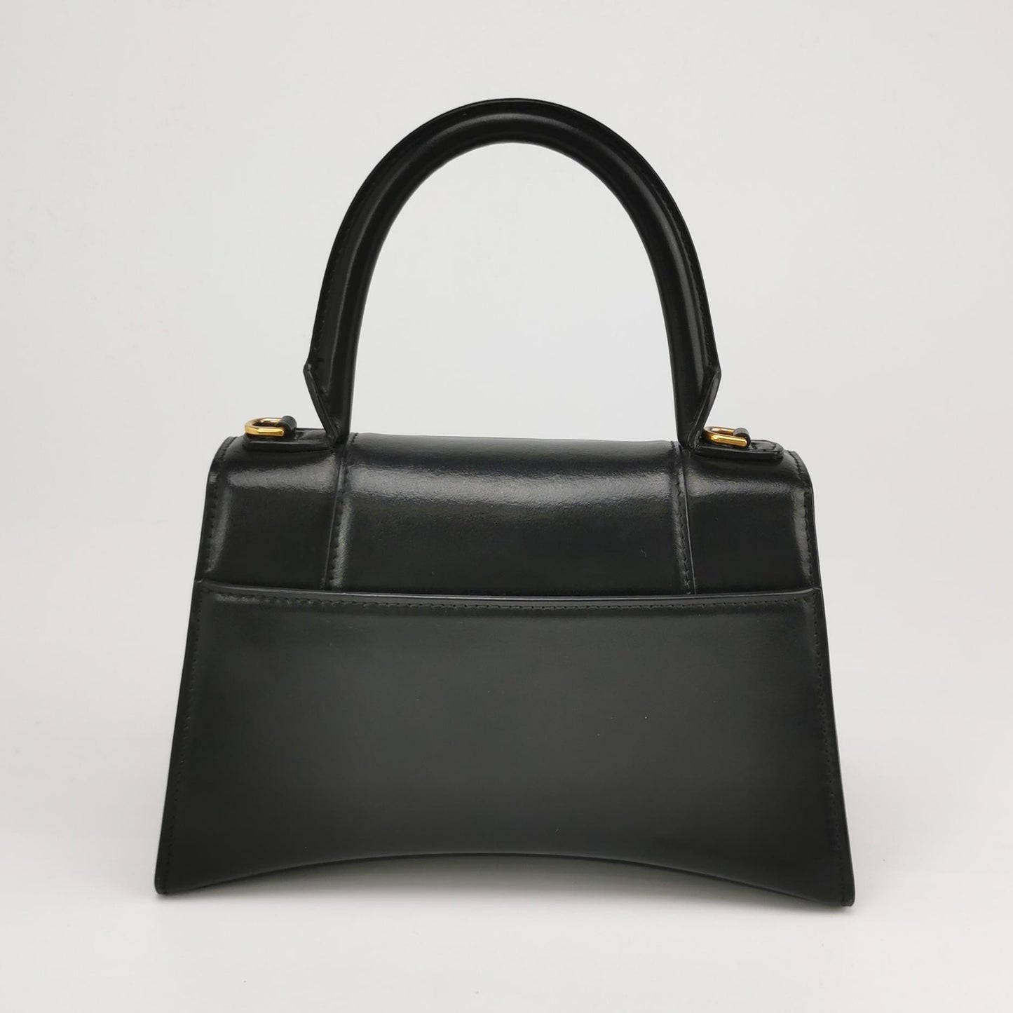 Balenciaga - HOURGLASS - Cowhide leather - Black - (mini)