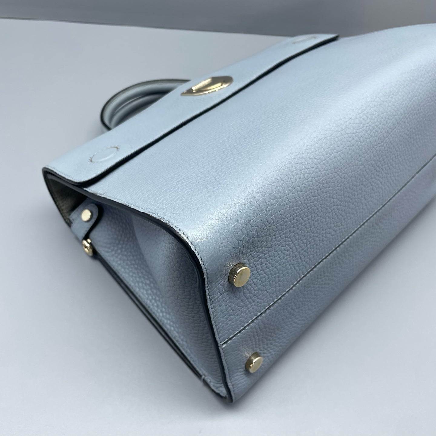 Dior - Diorama Shield Tote Bag - Leather - Blue - (Medium)