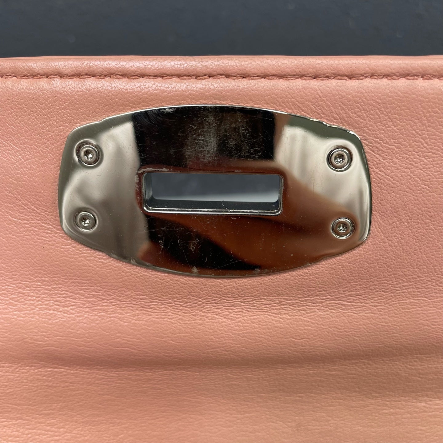 Miu Miu - Matelassé Flap Bag - Leather - Pink - (small)