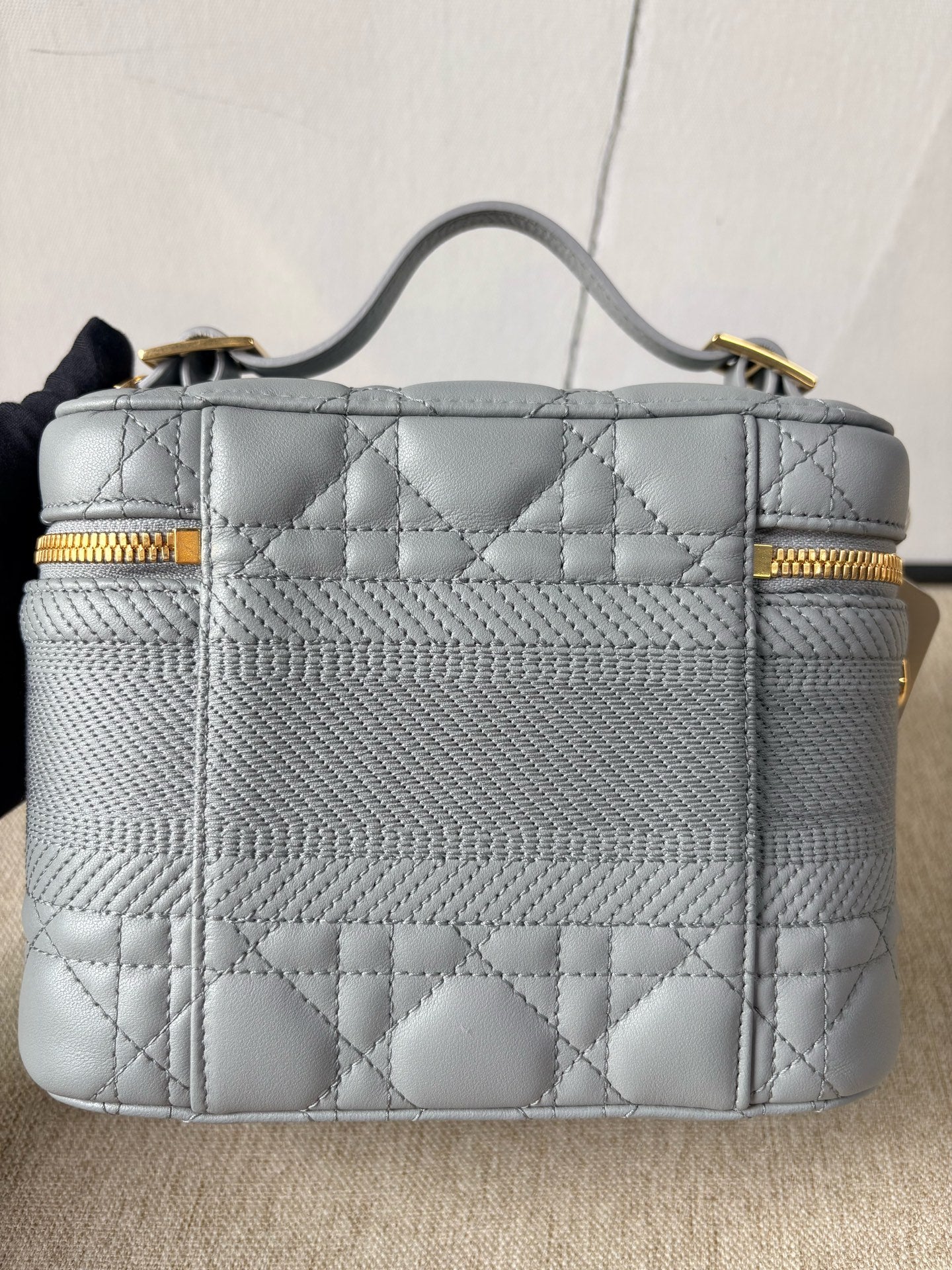 Dior - Travel Vanity Case Small - Lambskin leather - Blue - (Small)