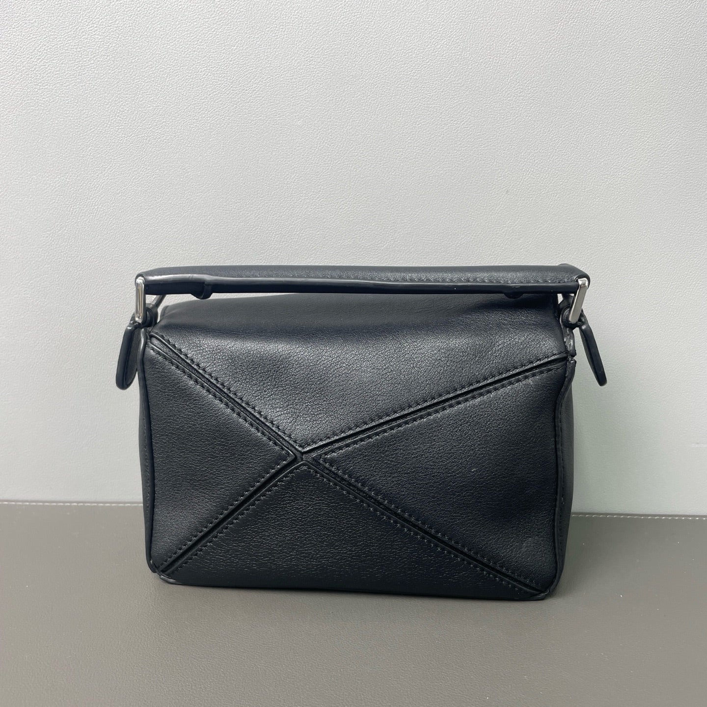 Loewe - Puzzle Mini - Cow leather - Black - (mini)