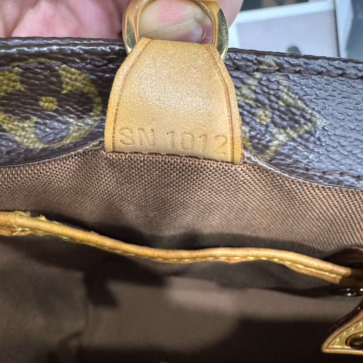 Louis Vuitton - Viviane - Monogram canvas with Vachetta leather trim - Brown - (Small)