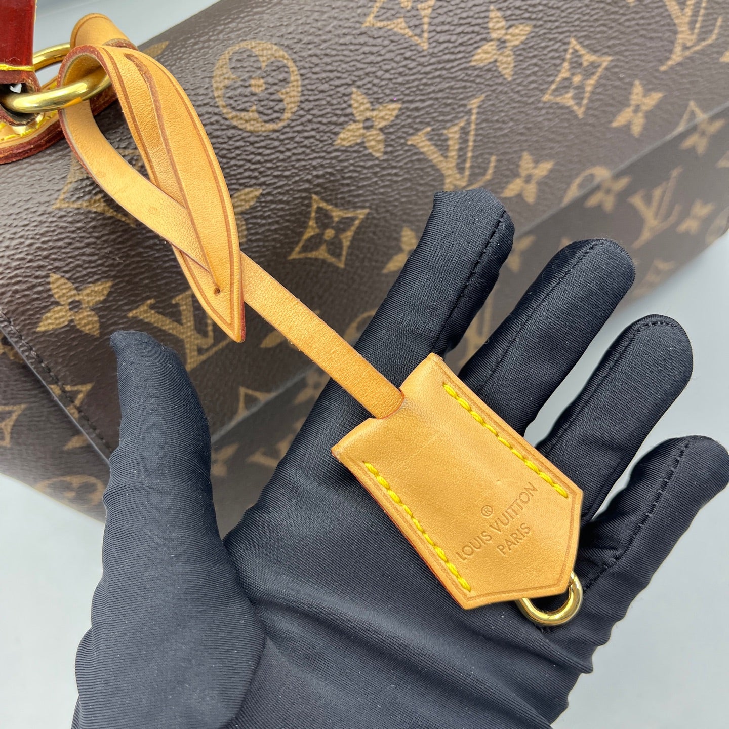 Louis Vuitton - Cluny BB - Monogram coated canvas and Vachetta leather - Brown - (medium)
